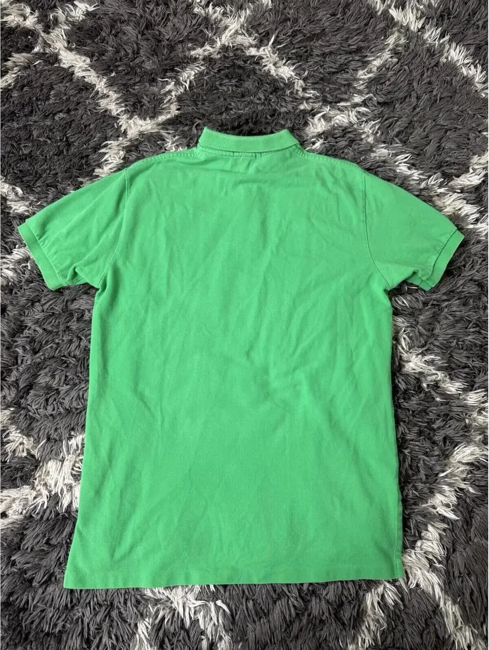 Vintage Polo Ralph Lauren Shirt Men’s Large Green Short Sleeve Singke Stitch